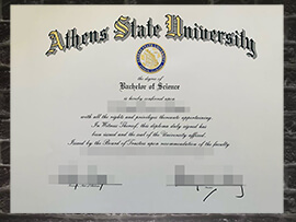 purchase fake Athens State University degree