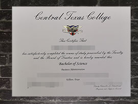 purchase fake Central Texas College degree