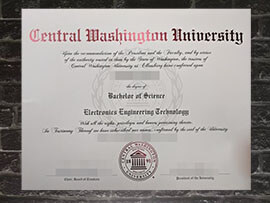purchase fake Central Washington University degree