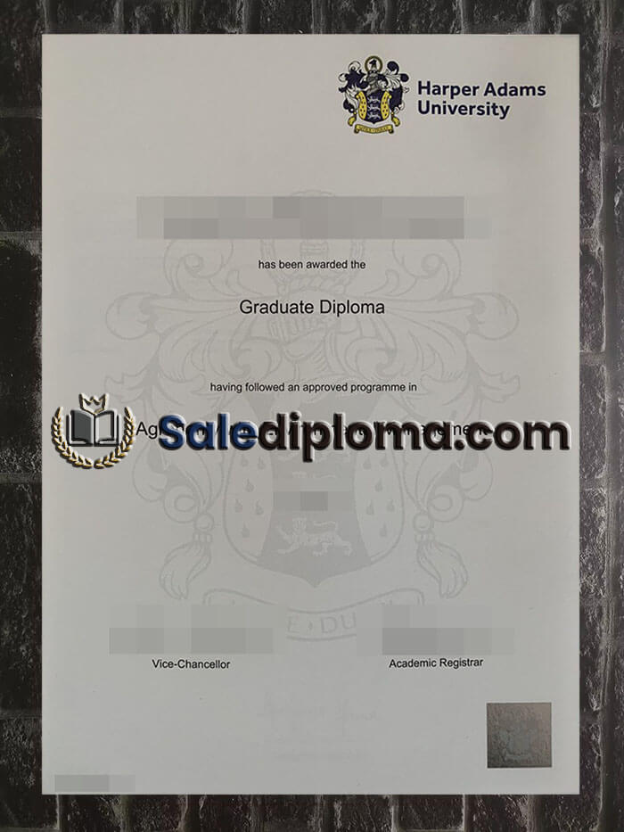 purchase fake Harper Adams University degree