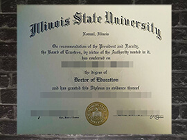 purchase fake Illinois State University degree