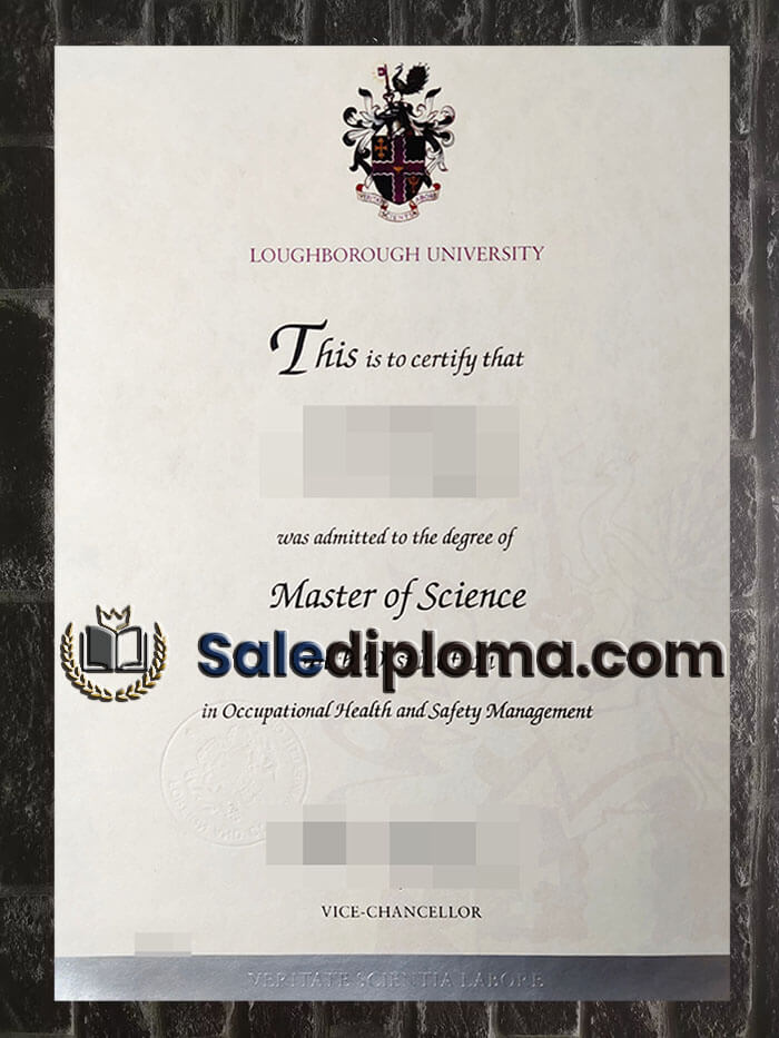 purchase fake Loughborough University diploma