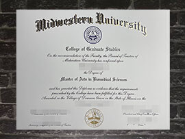 purchase fake Midwestern University degree