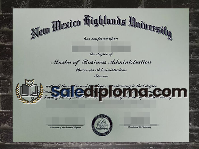 purchase fake New Mexico Highlands University degree