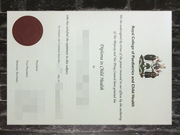 purchase fake Royal College of Paediatrics and Child Health diploma