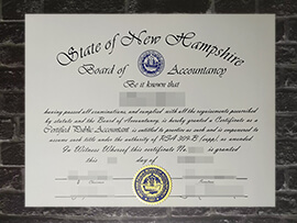 Read more about the article How long to buy fake State of New Hampshire CPA Certificate?