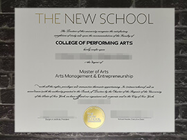 purchase fake The New School degree