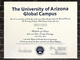 purchase fake University of Arizona Global Campus degree