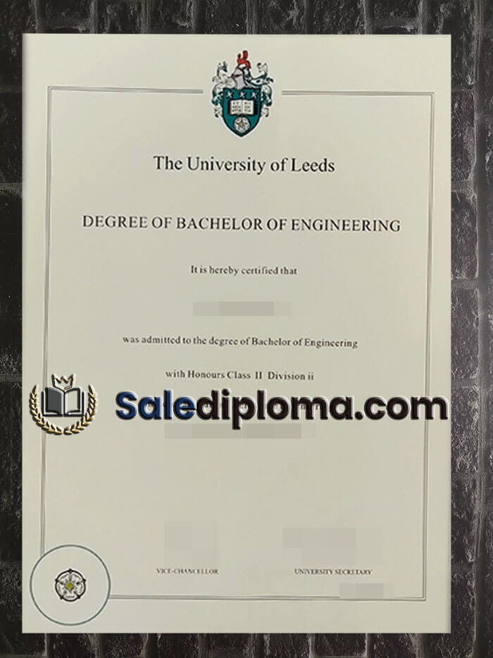 purchase fake University of Leeds diploma