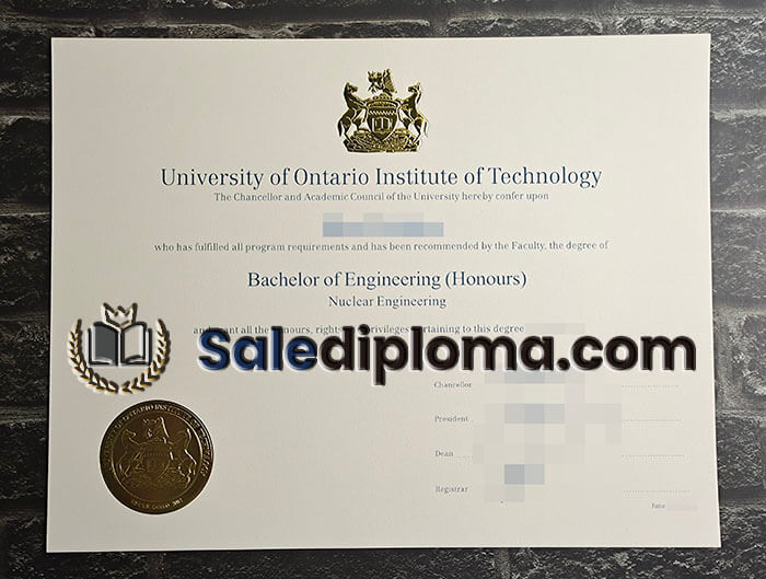 purchase fake University of Ontario Institute of Technology diploma