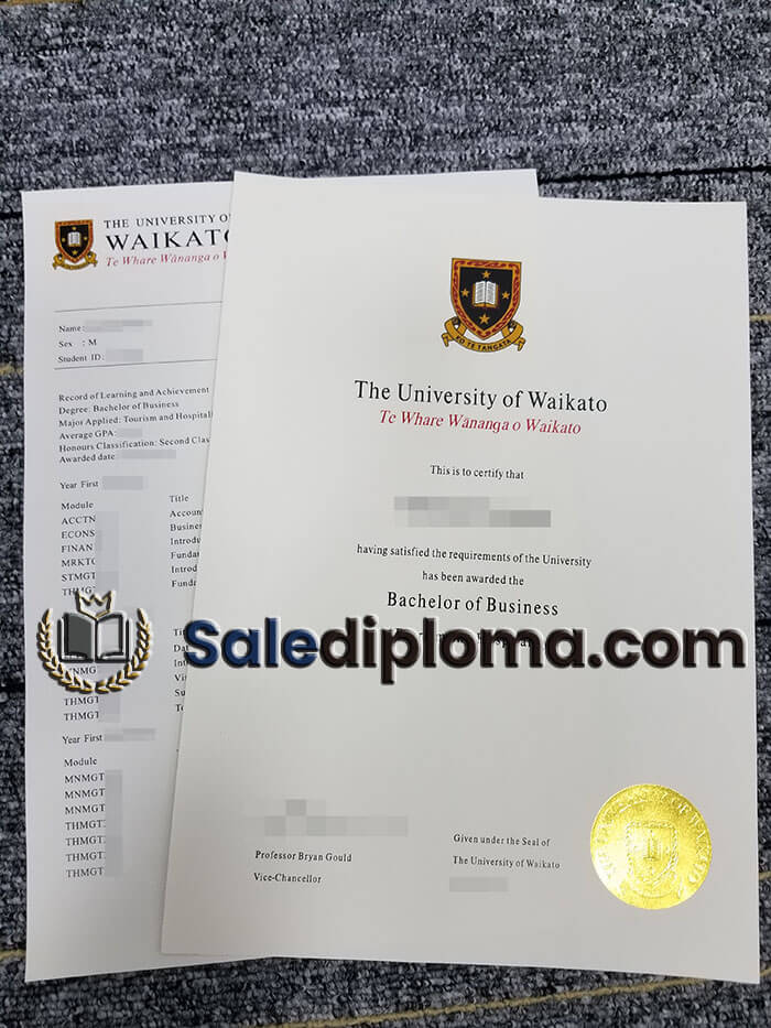 purchase fake University of Waikato diploma