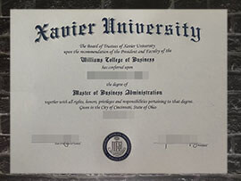 purchase fake Xavier University degree