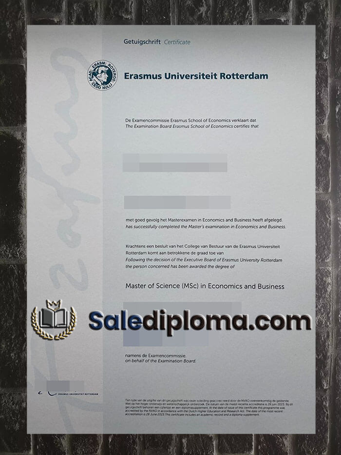 purchase fake Erasmus Universiteit Rotterdam diploma