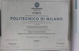 Read more about the article Who can provide the fake Politecnico Di Milano degree?