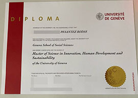 purchase fake Université de Geneve diploma