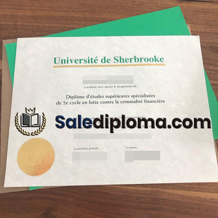 purchase fake Université de Sherbrooke degree