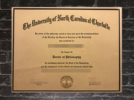 Read more about the article For Sale University of North Carolina at Charlotte degree.