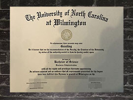 purchase fake University of North Carolina at Wilmington degree